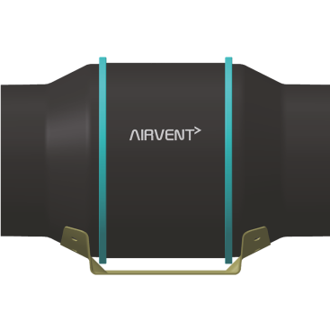 Airvent EC Inline Fan Variable Speed 150mm 70W